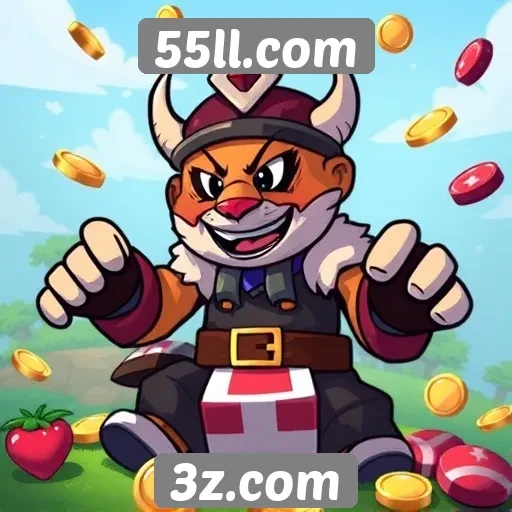 Diversidade de jogos disponíveis no 55ll.com